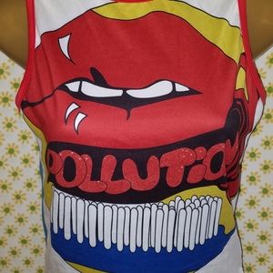 Pollution Soft Stretchy Tank Top